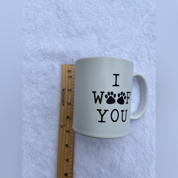 Dog lover I Woof You coffee mug tea mug perfect gift for dog lovers - Picture 7 of 8